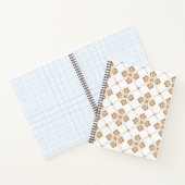 Cahier à couverture rigide avec motif géométrique  (Intérieur)