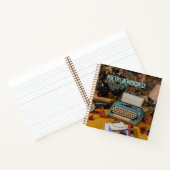Cahier à couverture rigide "Poésie en cours" (Intérieur)