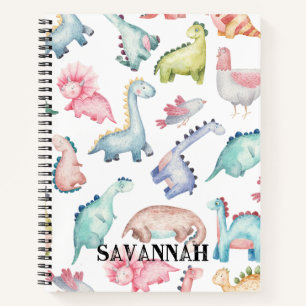 Cahier à croquis Monogramme Dino Rose Mignon