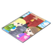 Cahier à dessin pour la rentrée scolaire (Côté gauche)