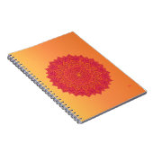 Cahier à forme de mandala abstrait (Côté Droit)