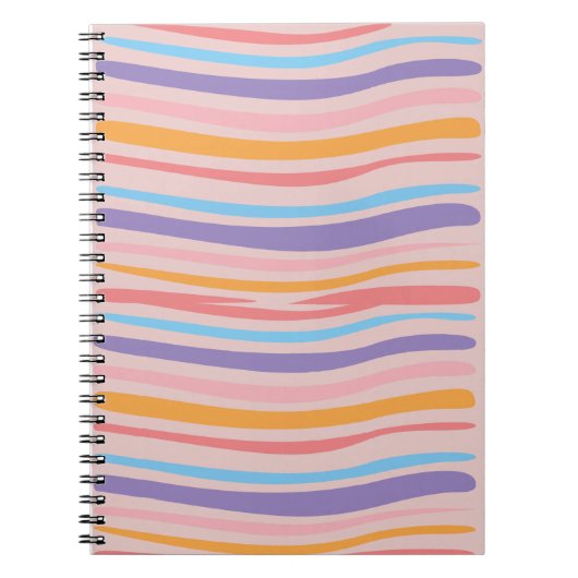 Cahier à lignes courbes (Devant)