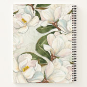 Cahier à monogramme floral Magnolia (Dos)