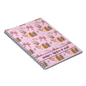 Cahier à motif Café et Livres | Lecteur Cozy (Côté Droit)