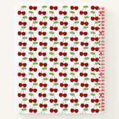 Cahier à motif cerise (Dos)