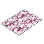 Cahier à motif de cercle (Côté gauche)