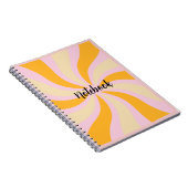 Cahier à motif de soleil éclatant (Côté Droit)