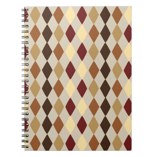 Cahier à motif diamant (Devant)