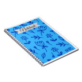Cahier à motif floral (Côté Droit)
