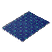 Cahier à motif floral (Côté gauche)