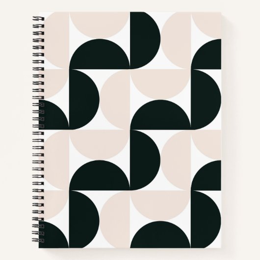 Cahier à motif géométrique (Devant)