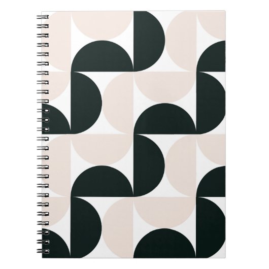 Cahier à motif géométrique (Devant)