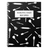 Cahier à recettes pour papa de cuisine vierge et l (Devant)