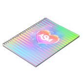 Cahier à Règles Collège Magie Monogramme Complet (Côté gauche)
