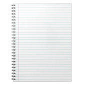 Cahier à Règles Larges (Devant)