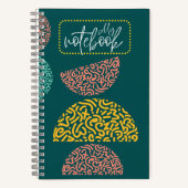 Cahier à reliure rigide avec réglure collège (Recto)