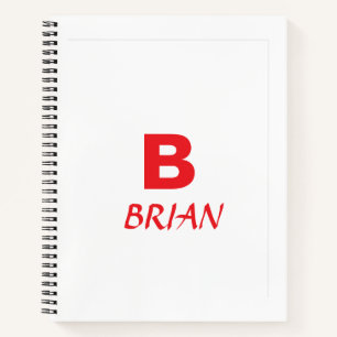 Cahier à reliure spirale