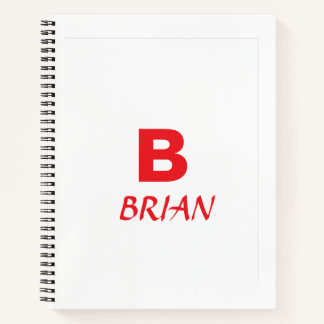 Cahier à reliure spirale