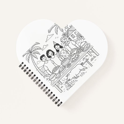 Cahier à reliure spirale (Devant)