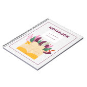 Cahier à reliure spirale (Côté gauche)