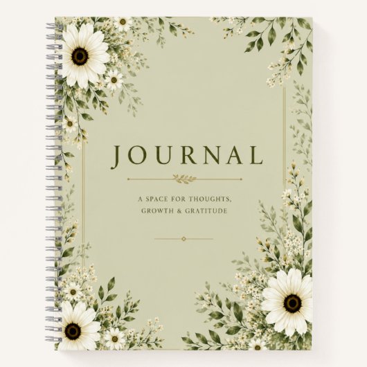 Cahier à reliure spirale (Devant)