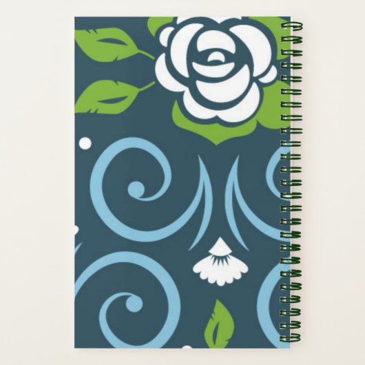 Cahier à reliure spirale (Verso)