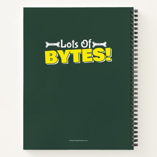 Cahier à reliure spirale (Dos)