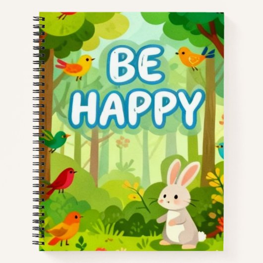 Cahier à reliure spirale (Devant)
