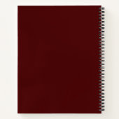 Cahier à reliure spirale (Dos)