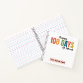 Cahier à reliure spirale 100 jours d'école (Intérieur)