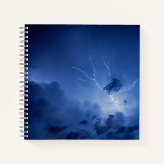 Cahier à reliure spirale 21,59 cm x 21,59 cm (Devant)