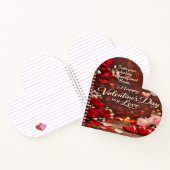 Cahier à reliure spirale 'À jamais votre Valentin' (Intérieur)