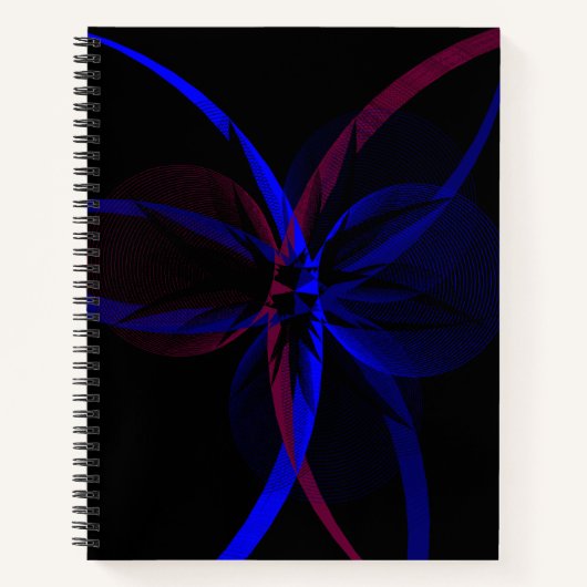 Cahier à reliure spirale Abstraction Géométrique (Devant)