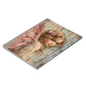 Cahier à reliure spirale Ange Mignon (Côté gauche)