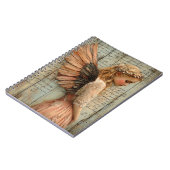 Cahier à reliure spirale Ange Mignon (Côté gauche)