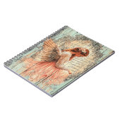 Cahier à reliure spirale Ange Mignon (Côté gauche)