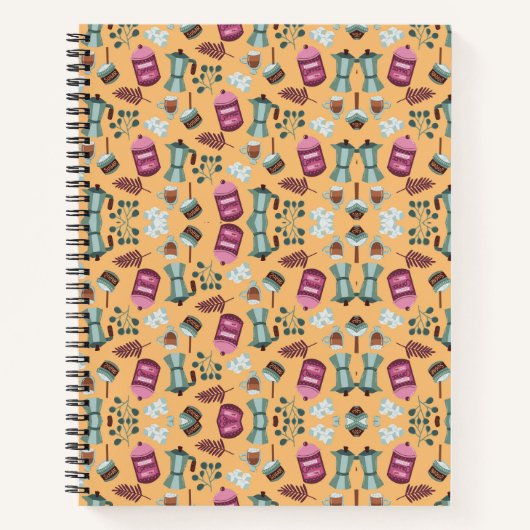 Cahier à reliure spirale avec couvertures avant et (Devant)