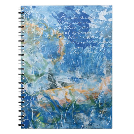Cahier à reliure spirale avec œuvre d'art multiméd (Devant)