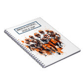 Cahier à reliure spirale avec photos sur le thème (Côté Droit)