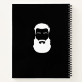 Cahier à reliure spirale Barbe Blanche  (Dos)