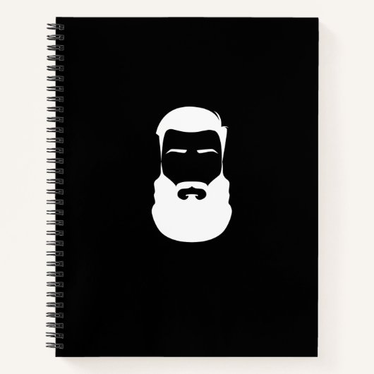 Cahier à reliure spirale Barbe Blanche  (Devant)