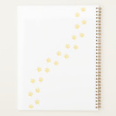 Cahier à reliure spirale Chat aux Grands Yeux Mign (Dos)