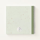 Cahier à reliure spirale chrétien (Dos)