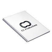 Cahier à reliure spirale classique CC Productions (Côté Droit)