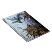 Cahier à reliure spirale - couverture par Monika M (Côté Droit)