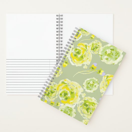 Cahier à reliure spirale couverture souple 14 x 21 (À l'intérieur)