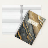 Cahier à reliure spirale Couverture souple Nom per (À l'intérieur)