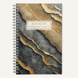 Cahier à reliure spirale Couverture souple Nom per