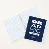 Cahier à reliure spirale de conception graphique K (Intérieur)