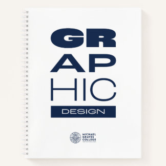 Cahier à reliure spirale de conception graphique K